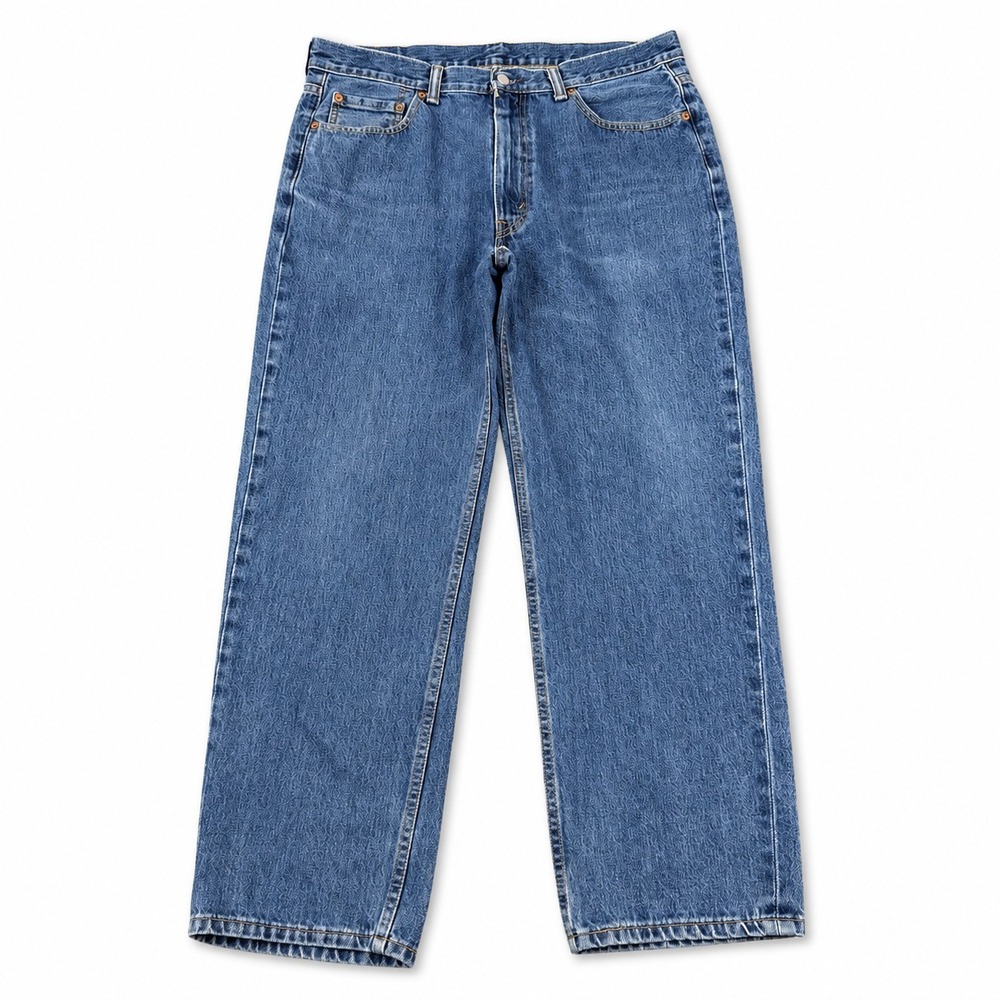 Levi's 550 Relaxed Fit Men's Jeans 36x30 Tapered Medium Wash Blue‎ Denim